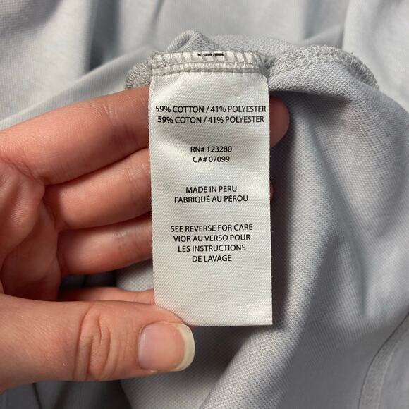 Travis Mathew Prestige 77 Performance Just a Blur Polo Shirt Size M Golf Casual - Picture 9 of 10